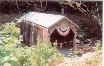 Copeland Covered Bridge Photo by Bob & Trish Kane June 29, 2002